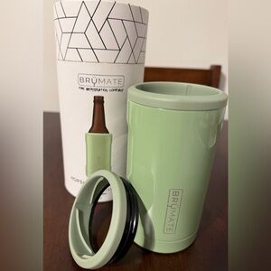 Brumate Hopsulator Bott’l DoubleWalled Stainless Steel Holder 12oz Light Olive